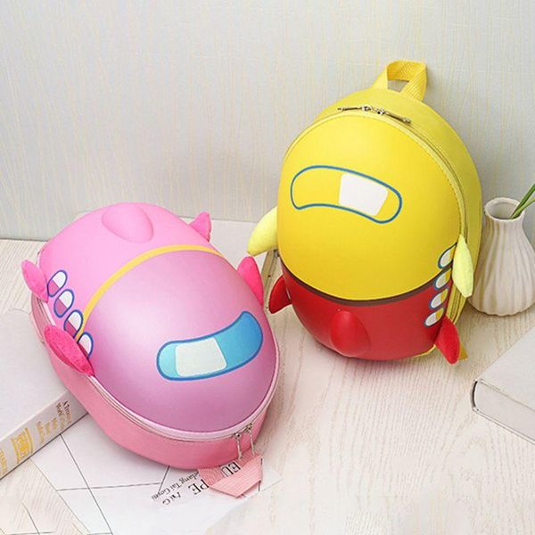 

backpack toddler 3d airplane child kid kindergarten school bag rucksack gift