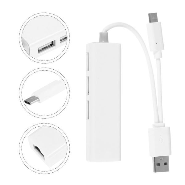 

hubs type-c usb hub 4-in-1 expansion transfer adapter for computer laptop