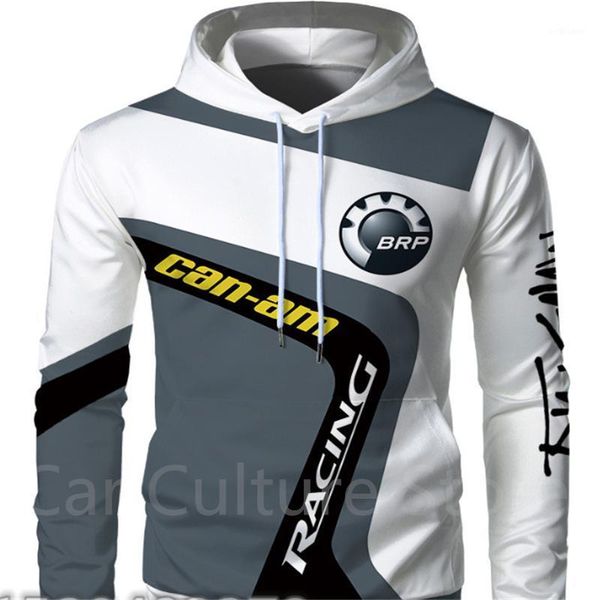 

men's hoodies & sweatshirts can-am hoodie 3d printing hooded sweatshirt coat sportswear harajuku streetwear oversized pullo, Black