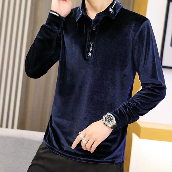 

men's casual shirts warm winter men clothing black velvet for mens pullover cozy comfortable plush blouse soft elastic stretch clothes, White;black