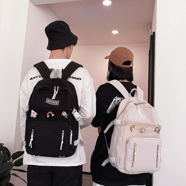 

backpack men fashion japanese style university high school bag for teenage backpacks travel male rucksack mochila