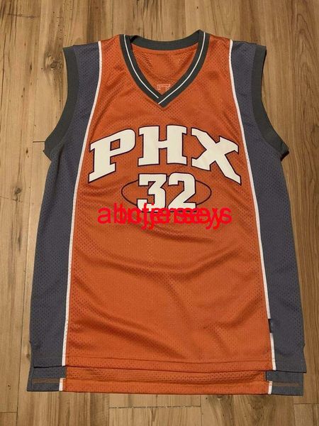 

stitched vintage amare stoudemire swingman jersey mens orange embroidery size xs-6xl custom any name number basketball jerseys, Black