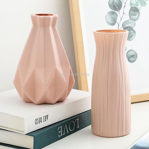 

vases vase decoration home plastic white imitation ceramic flower pot basket nordic decorative wedding decor