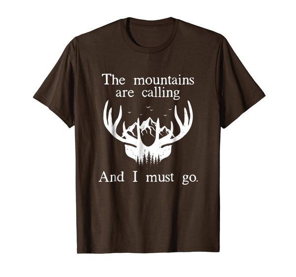

Elk hunting T-shirt The mountains are calling and I must go., Mainly pictures