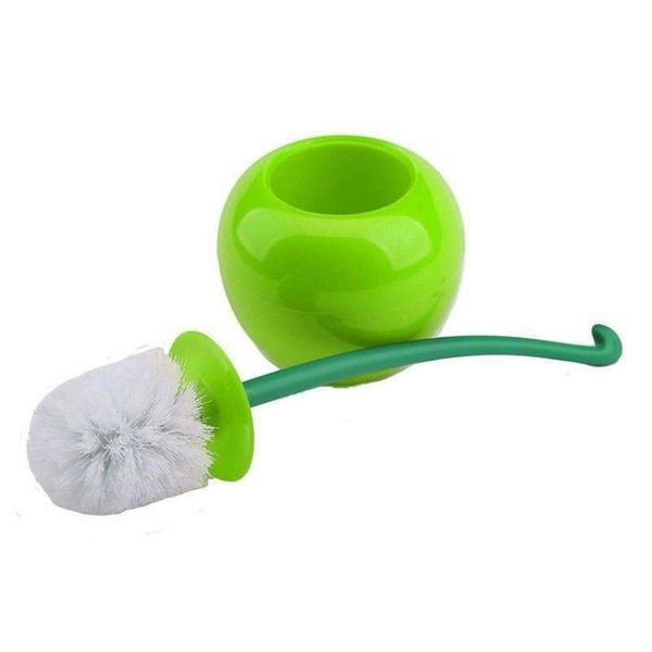 

bath accessory set creative cherry toilet brush cleaning