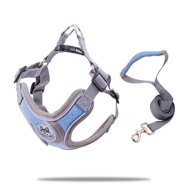 

pet x type harness dog reflective training easy control for medium large dogs 4 color red blue grey purple size collars & leashes