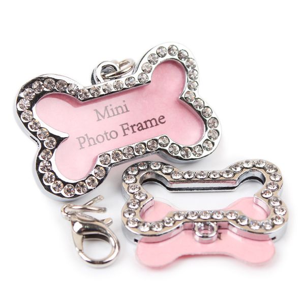 

lose proof dog tag pet id necklace dog bell collar cat tag