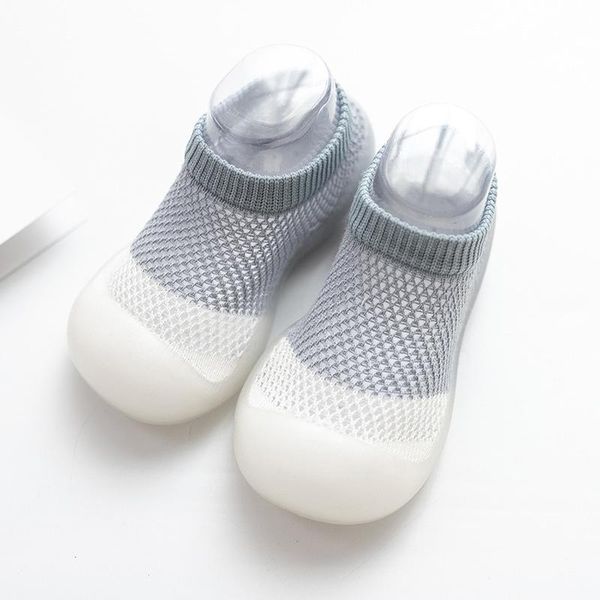 

baby first walkers breathable casual sock shoes woven sneakers soft bottom non-slip mesh indoor floor sdb052