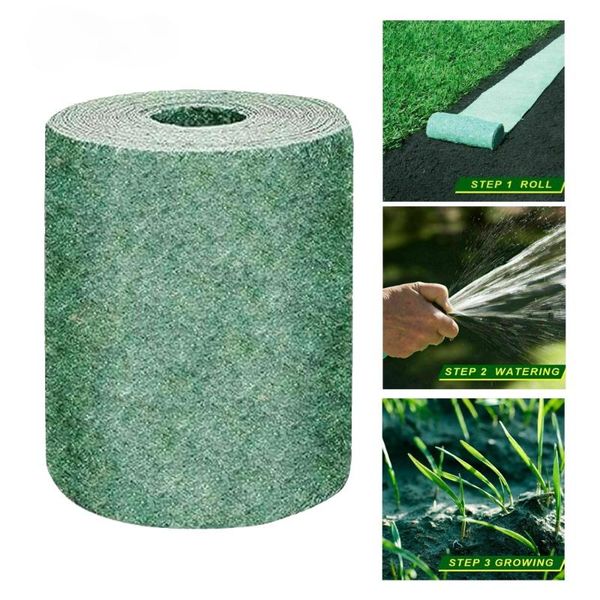 

grass mat no seeds biodegradable artificial lawns fake turf carpets home garden floor decoration drop decorative flowers & wreaths