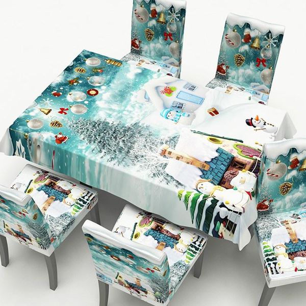 

table cloth family chair cover 1pc el restaurant universal tablecloth for home decor christmas tea dustproof elastic covers