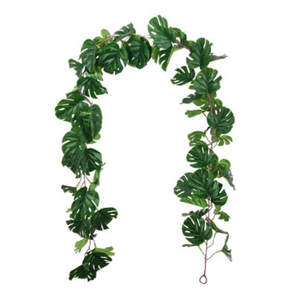 

decorative flowers & wreaths artificial green planting rubber rattan wedding setting decoration flower arch winding