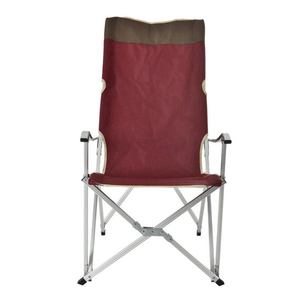 

camp furniture backrest chair outdoor leisure folding armchair elegant portable bbq camping beach