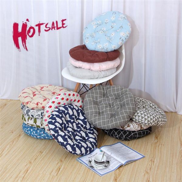 

chair covers 1pcs printed thicken round cushion cushions home decor pillows throw floor meditation office