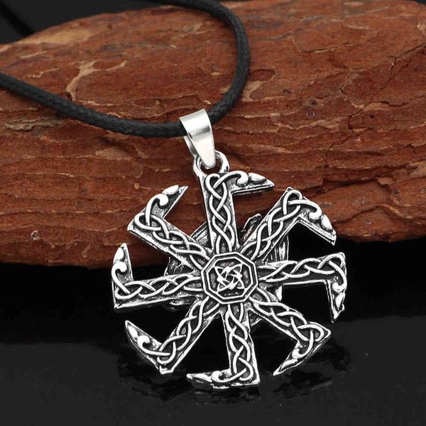 

new popular viking crow pendant double sided men's accessories, Silver