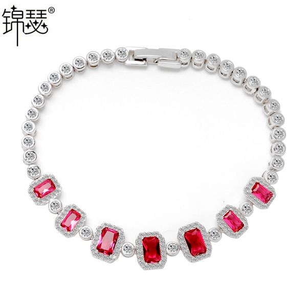 

bangles bracelet jinse aaa zircon curtain fashion jewelry, Black