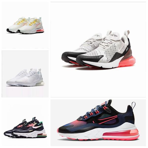 

max 270 react men's caramel cream cushion running shoes at6174 ladies sneakers