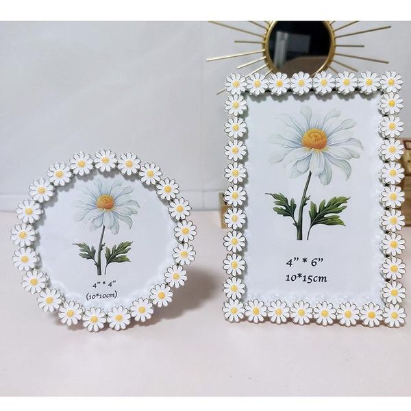 

frames po mini pocard holder polaroid film daisy 4 "6" 7 "metal frame round rectangle vertical