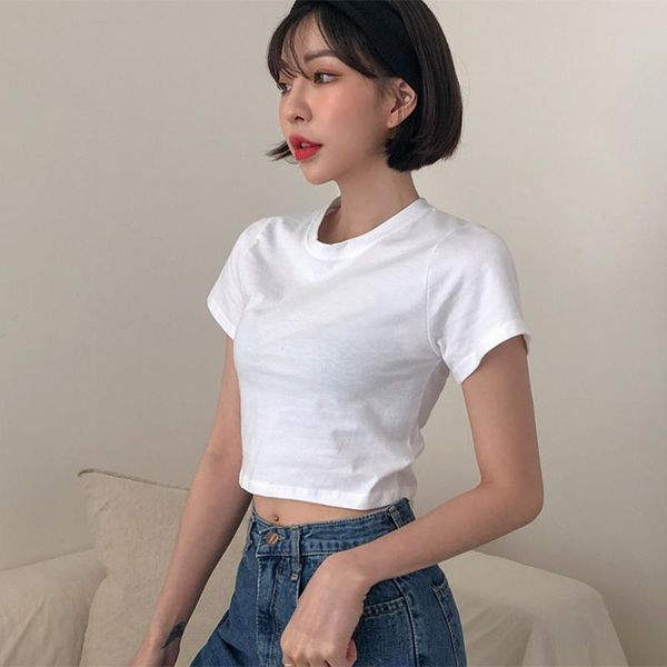 

t shirt women short sleeve red tshirt fuchsia women's t-shirt, White