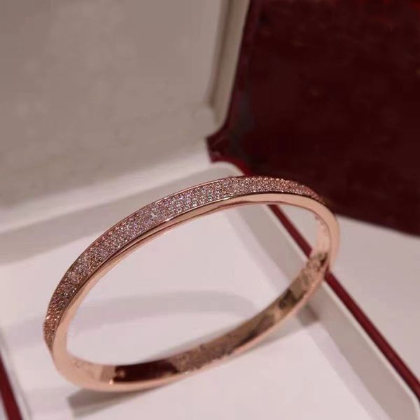 

fashion classic love bangle screwdriver diamond bracelet comes with original packaging, Black