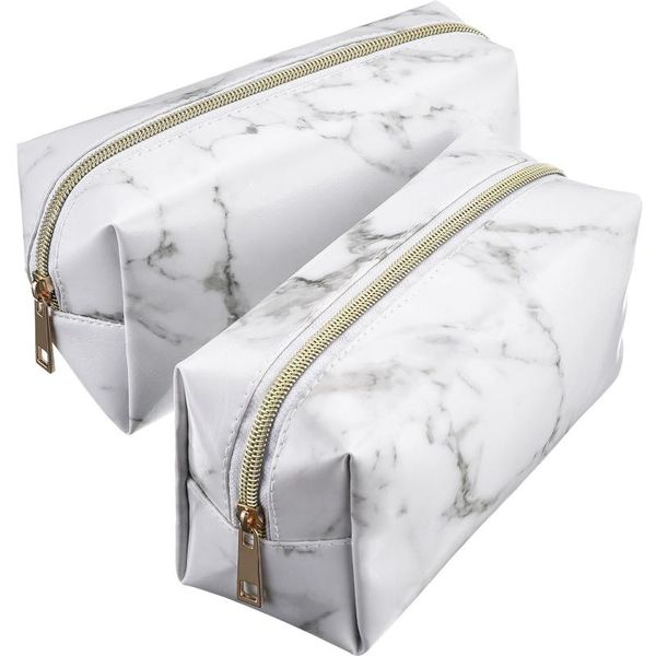 

marble cosmetic bag custom color storage bags & cases
