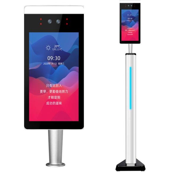 

inch monitor tcp/ip dynamic face facial recognition 2.0mp ip camera time attendance machine entrance access control system