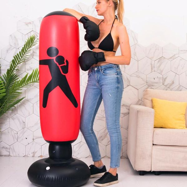 

sand bag inflatable boxing post