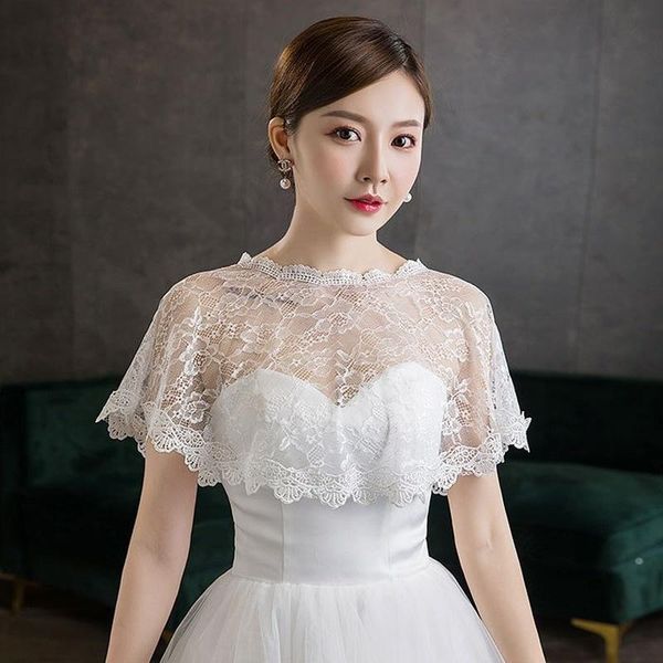 

neck ties elegant spring and summer lace thin wedding bride bridesmaid evening dress mesh shawl with soft touch hollow out for girl, Blue;purple