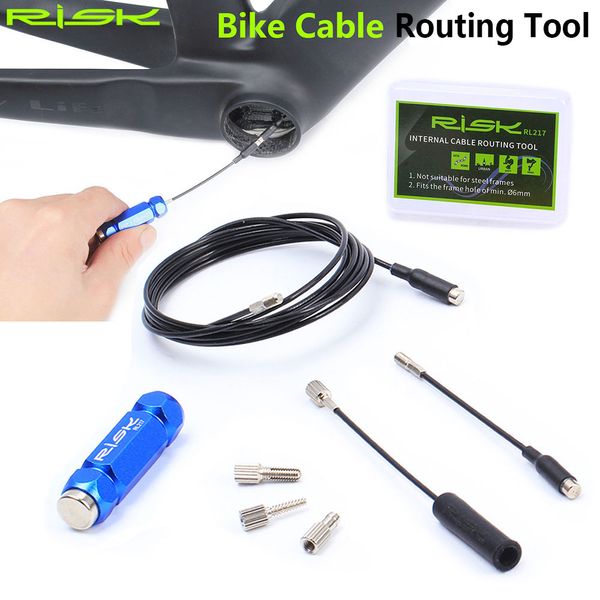 Риск велосипед внутренний кабельный инструмент для маршрутизации инструментов для MTB дорожный велосипед углеродной рамки Сдвиг гидравлический провод руководство по переносу установить набор инструментов