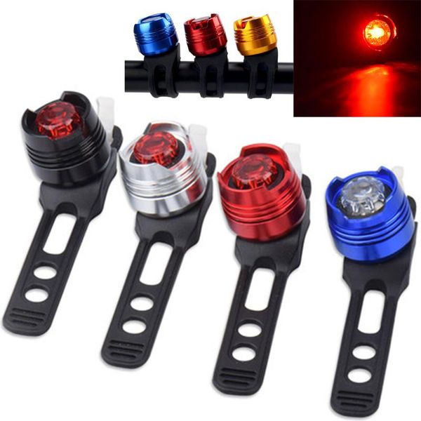 

bike lights light monocular warning riding equipment aluminum tail