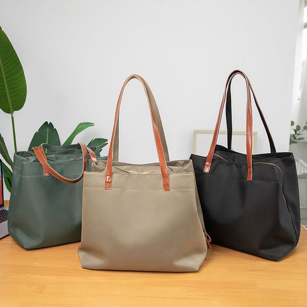 

women shopping bags fashion casual womens bag handbag totes high-capacity canvas oxford large volume wholesale ca4058