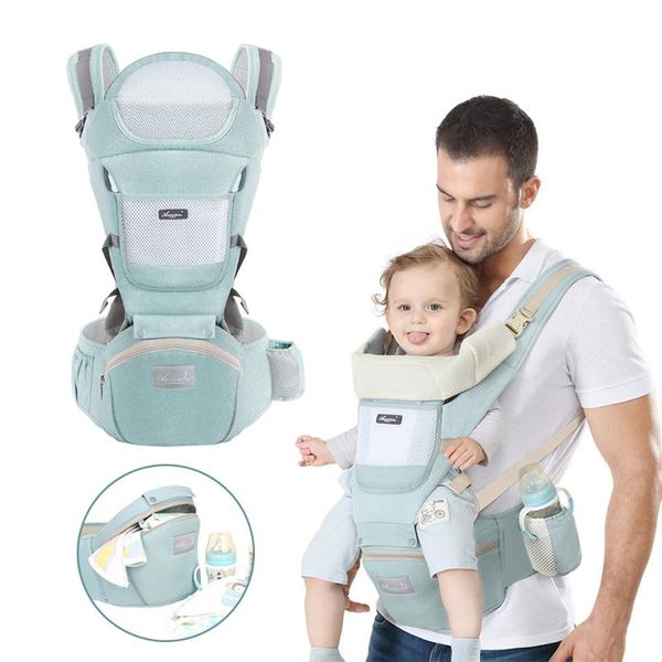 

carriers, slings & backpacks 0-36m ergonomic baby carrier backpack infant hip seat front facing kangaroo wrap sling travel activity gear