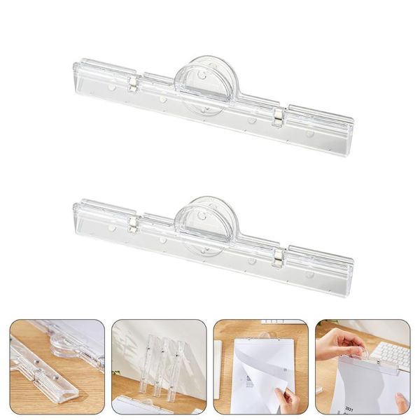 

bag clips 2pcs practical binder bill clamps paper useful stationeries