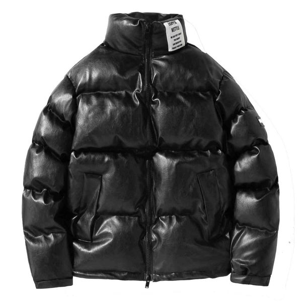 

down men winter jackets thick dwaterproof water parkas male jacket outwear, Black