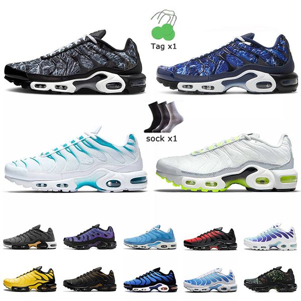 

plus tn us 12 running shoes mens womens tns se shattered ice black triple black all white pink blue red midnight navy trainers outdoor sport