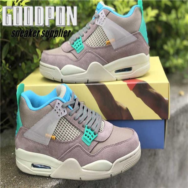 

2021 union x jumpman 4 taupe haze 4s fashion shoe mens womens basketball shoesa17