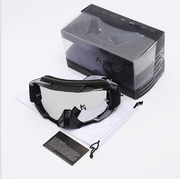 

motocross helmet goggles bicycle outdoor riding dustproof glasses, Black