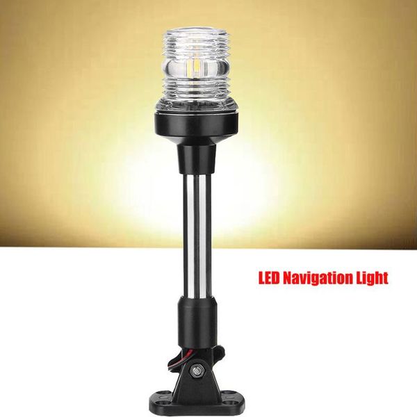 

portable lanterns 12vdc white light led 360Â° home outing boat/anchor ring adjustable boat stern all round anchor