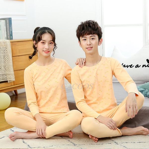 

pajamas autumn set for baby teens fleece sleepwear suits winter warm kids cartoon printed nightwear boys girl casual clothes, Blue;red