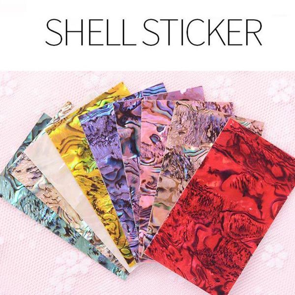 

nail art manicure decor 3d starry sky diy stickers glitter sticker lasting decals kg661, Black
