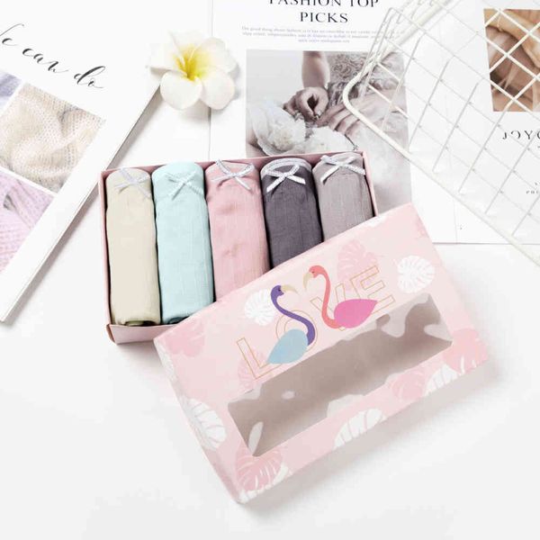 

underwear flamingo seamless waist size breathable lace briefs, Black;pink