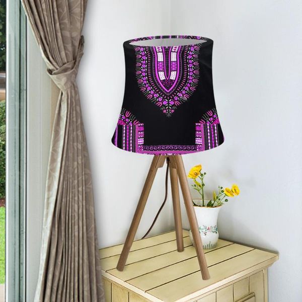 

lamp covers & shades modern lampshade african traditional ethnic tribes purple washable elastic light shade for table bedroom
