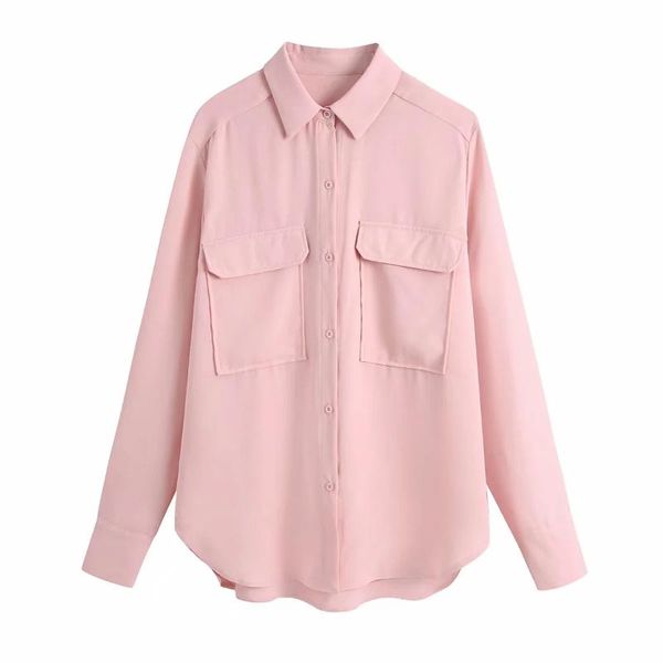 

women's polos cute shirtÂ collar polyester longÂ sleeve regular length blouses dlsy571, White