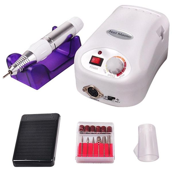

nail drill & accessories machine 25000rpm pro manicure apparatus for pedicure kit electric file with cutter tool