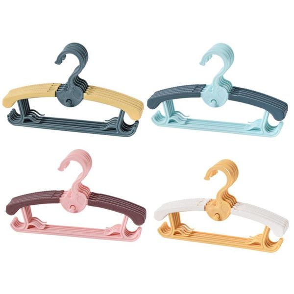 

20pcs household baby costume hanger adjustable non-slip clothes drying rack hangers & racks
