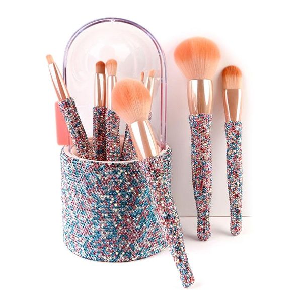 

makeup brushes 8pcs synthetic foundation powder concealers eye shadows cosmetic brush tools set k3ne