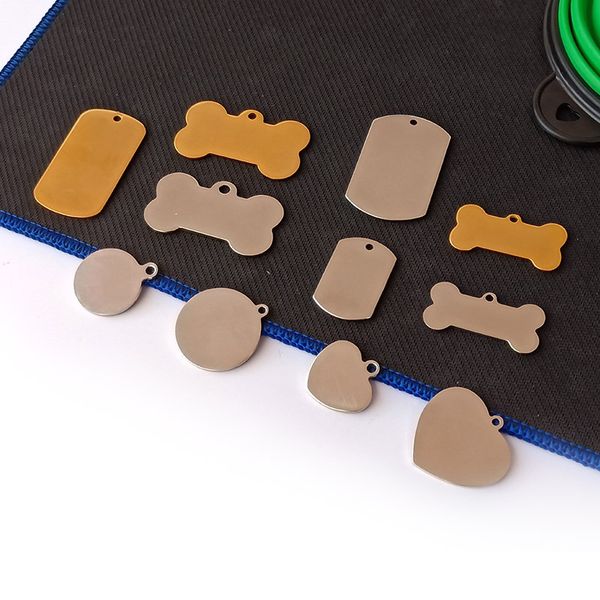 

bone titanium steel military stainless steel dog tag pet bone tag
