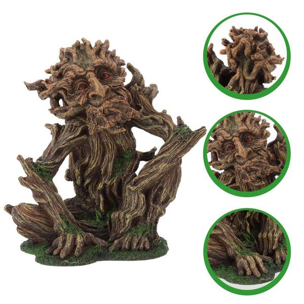 

decorations 1pc aquarium dead-wood cave shrimp hideaway fish hiding decoration