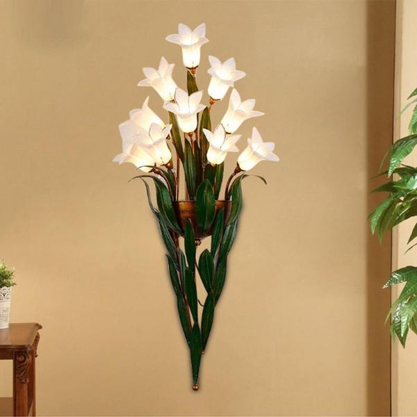 

wall lamps living room lamp vintage creative personality of modern european background simple aisle light bedroom bedside