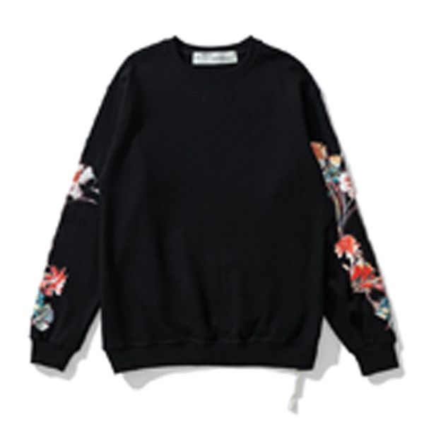 

men's hoodies & sweatshirts turtleneck sweatshirt bm728, Black