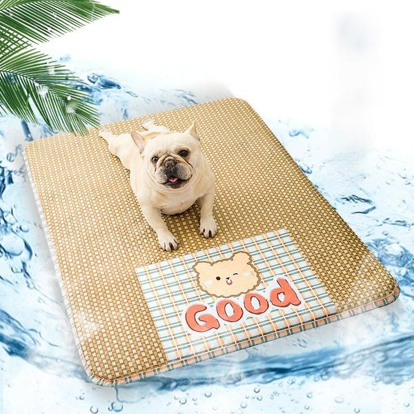 

kennels & pens pet mat summer dog sleepingteddy cat cooling removable and washable
